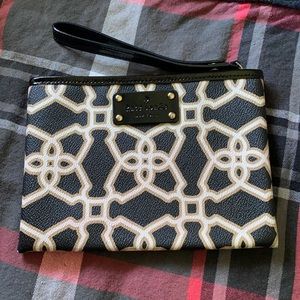 Kate Spade Black Wristlet